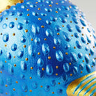 Coho Objet-Coho Art şişman Serçe El Yapımı Sanatsal Dekoratif Obje Brilliant Night Blue-Biblo-7-milagron.live