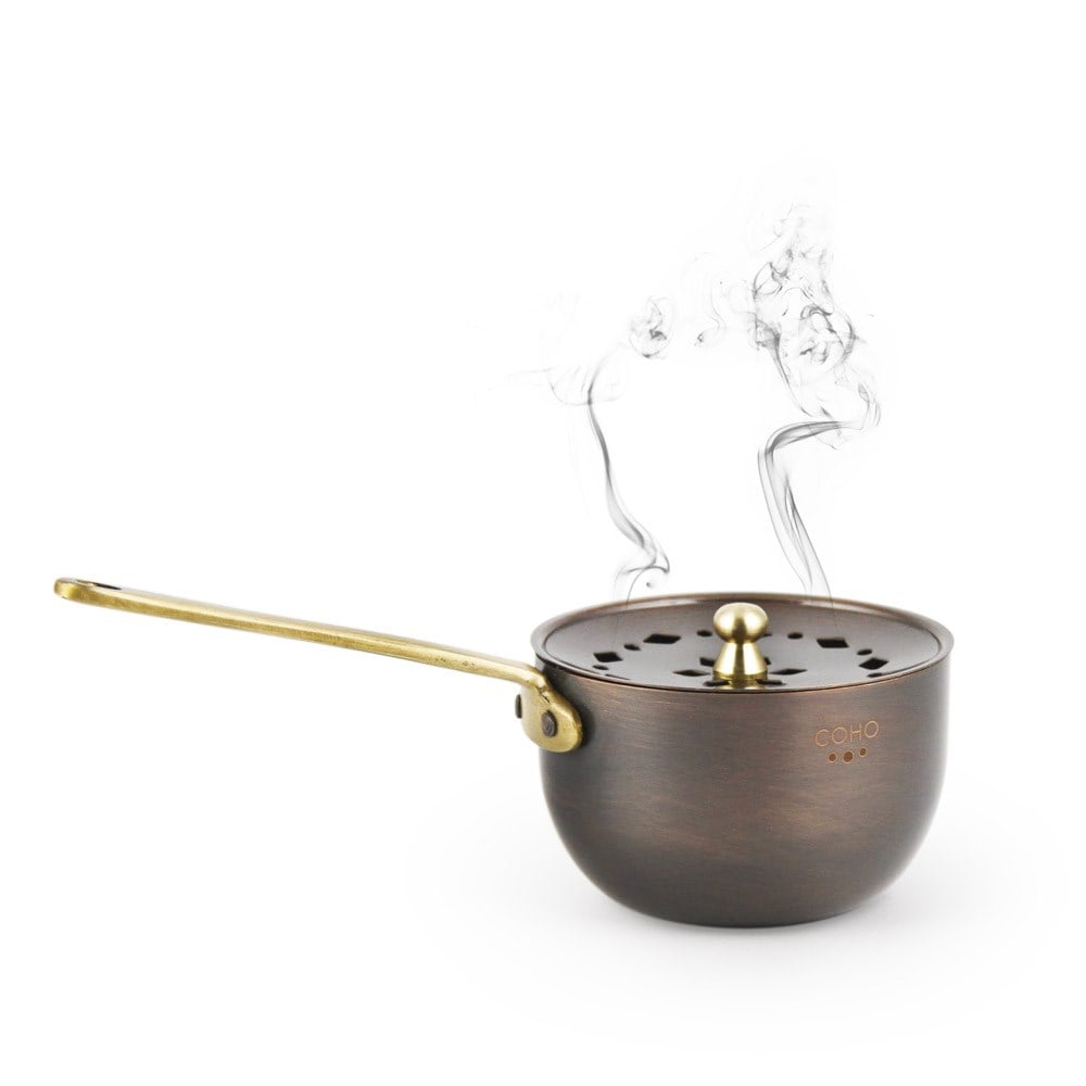 Coho Objet-Coho Box Antique Tütsü Gezdirme çanağı & üzerlik & Adaçayı & Lavanta Hediye Seti-Hediye Setleri-2-milagron.live