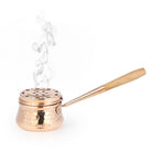 Coho Objet-Coho Box Artisan Dövme Bakır Tütsü çanağı & üzerlik & Adaçayı & Lavanta Hediye Seti-Hediye Setleri-2-milagron.live