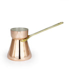 Coho Objet-Coho Lux Hatır Bakır Türk Kahvesi Cezvesi L-Artisan Serisi Bakır Cezveler-1-milagron.live