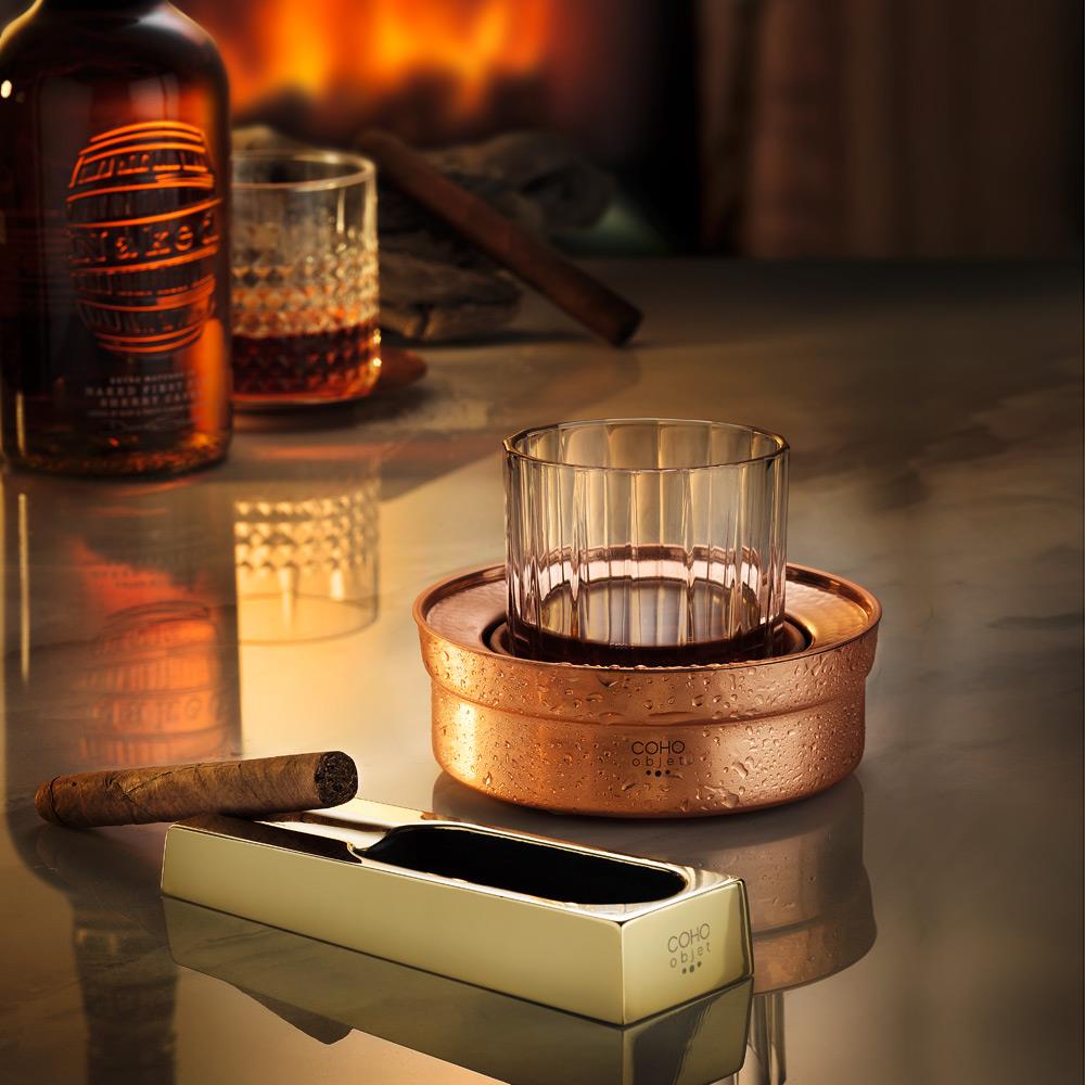 Coho Objet-Coho Patron Pleasure Edition Puro Küllüğü & Whiskey Keyf Seti-Hediye Setleri-1-milagron.live