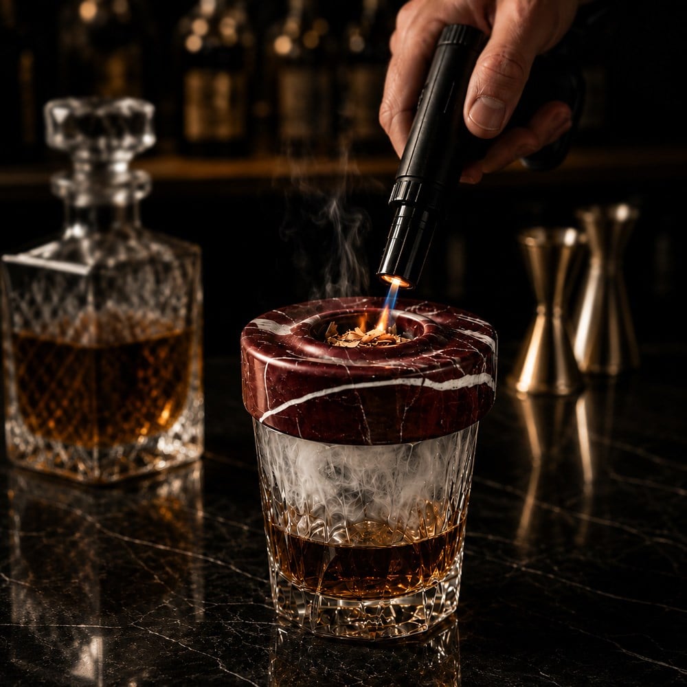 Rosso Levanto Viski Tütsüleme Whiskey Smooker