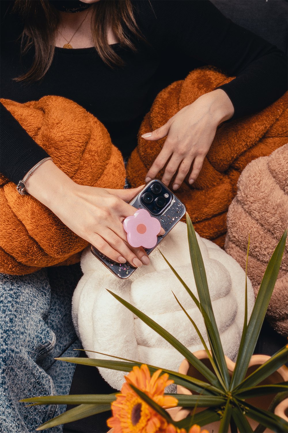 Color Reflect-Daisy Telefon Tutucu (popsocket)-Telefon Tutucu-4-milagron.live