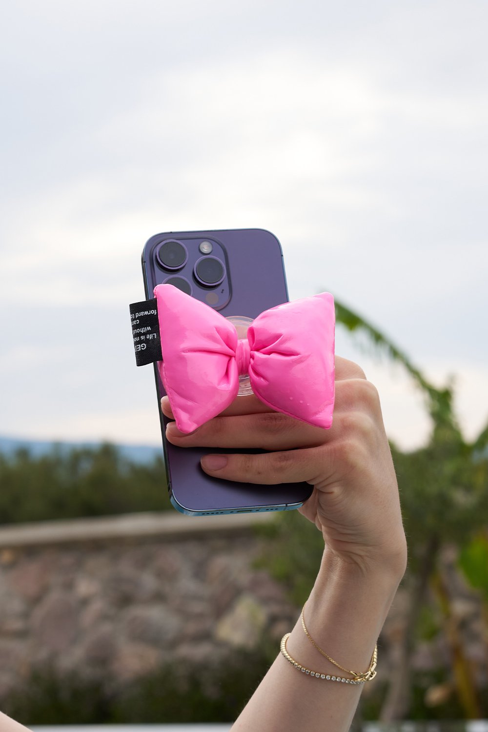 Color Reflect-Ribbon Telefon Tutucu (popsocket)-Telefon Tutucu-7-milagron.live