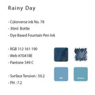 Colorverse-Coloverse No.78 Rainy Day Mürekkep-Mürekkep-2-milagron.live