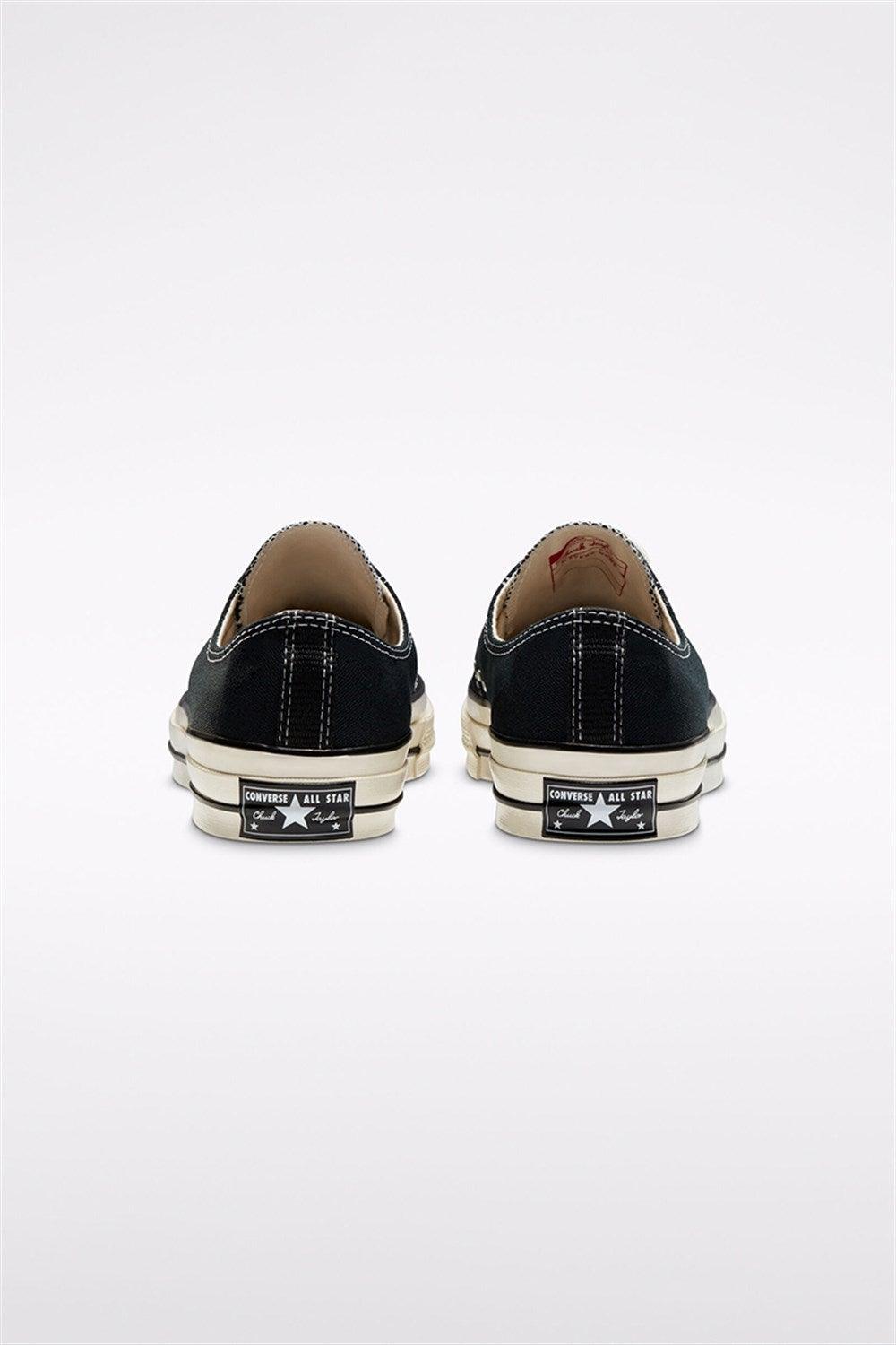 Converse-Chuck 70 Classic Low Top Black/Black/Egret-Sneakers-5-milagron.live