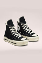 Converse-Chuck 70 Plus Hi Canvas Black/Egret-Sneakers-6-milagron.live