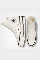 Converse-Chuck 70 Plus Hi Canvas Egret/Black-Sneakers-6-milagron.live