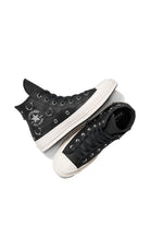 Converse-Chuck 70 Unisex Siyah Deri Piercieng Detaylı Sneakers-Sneakers-5-milagron.live