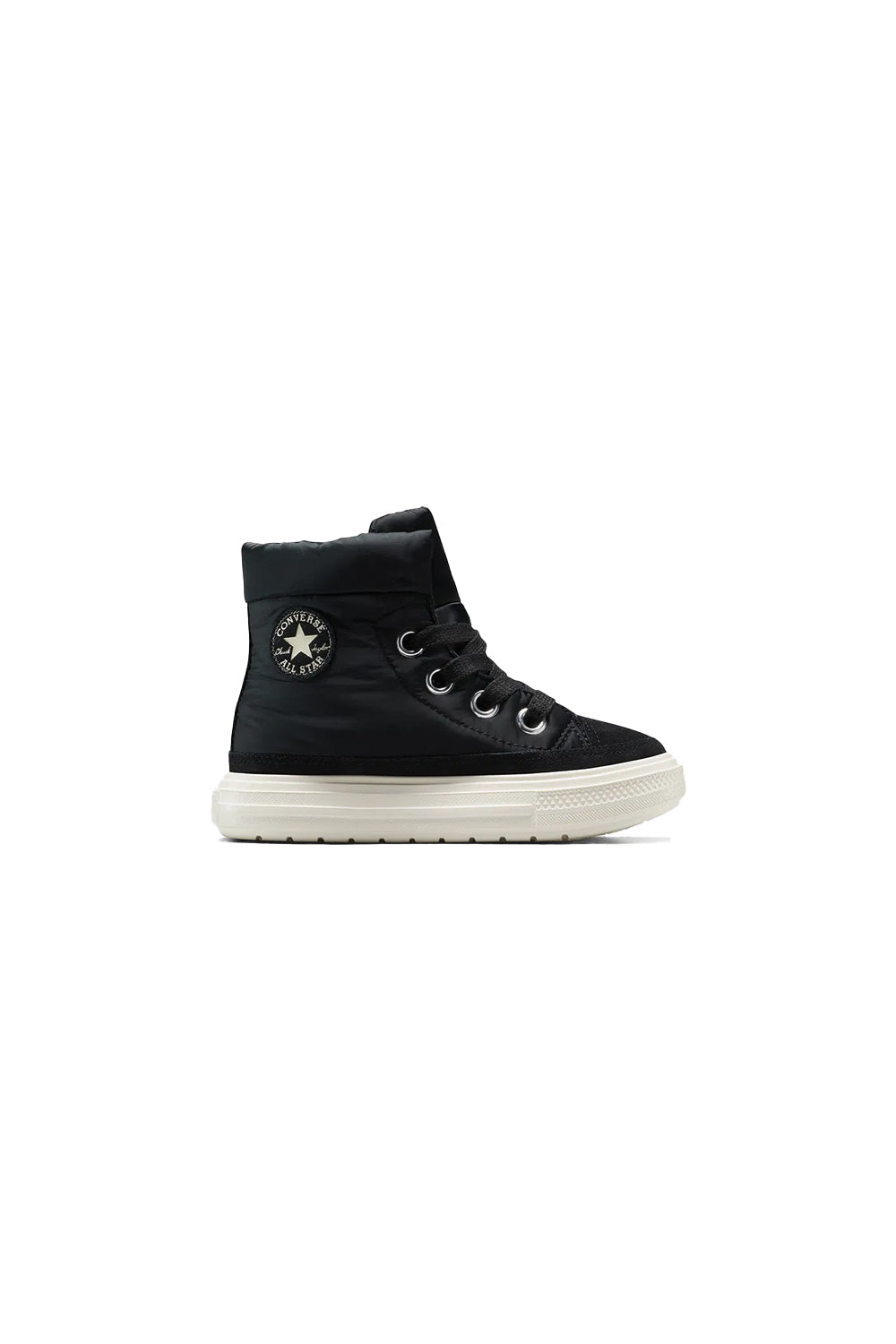 Converse-Chuck Taylor All Star Elements Çocuk Elyaf Dolgulu Siyah Bot-Sneakers-1-milagron.live