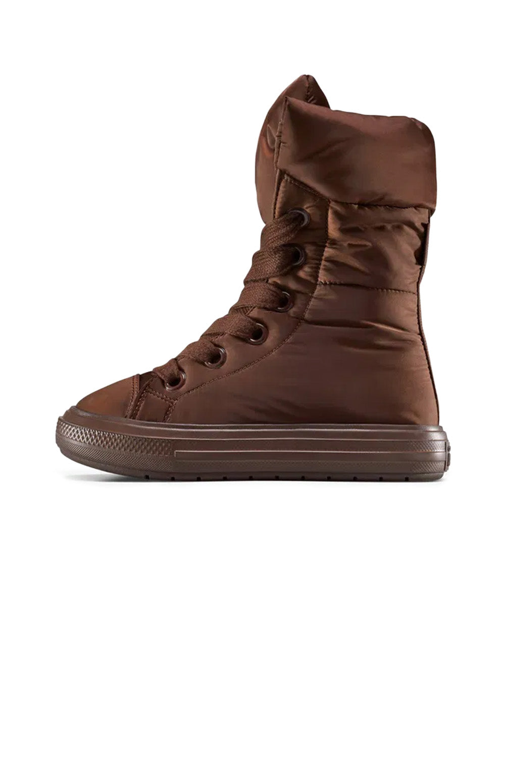 Converse-Chuck Taylor All Star Elements Kadın Elyaf Dolgulu Kahverengi Uzun Bot-Bot-2-milagron.live