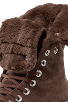 Converse-Chuck Taylor All Star Fold Over Lift Kadın Kahverengi Süet Sneaker-Sneakers-3-milagron.live