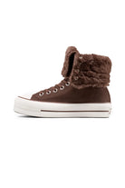 Converse-Chuck Taylor All Star Fold Over Lift Kadın Kahverengi Süet Sneaker-Sneakers-6-milagron.live