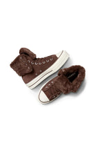 Converse-Chuck Taylor All Star Fold Over Lift Kadın Kahverengi Süet Sneaker-Sneakers-7-milagron.live