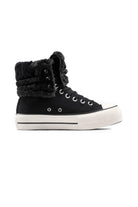 Converse-Chuck Taylor All Star Fold Over Lift Kadın Siyah Süet Sneaker-Sneakers-1-milagron.live