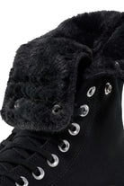 Converse-Chuck Taylor All Star Fold Over Lift Kadın Siyah Süet Sneaker-Sneakers-2-milagron.live