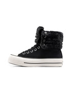 Converse-Chuck Taylor All Star Fold Over Lift Kadın Siyah Süet Sneaker-Sneakers-6-milagron.live