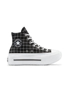 Converse-Chuck Taylor All Star Lift Double Stack Platform Plaid Ekoseli Kadın Bileklli Sneakers-Sneakers-1-milagron.live