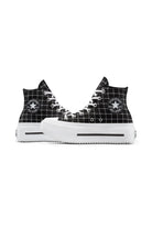 Converse-Chuck Taylor All Star Lift Double Stack Platform Plaid Ekoseli Kadın Bileklli Sneakers-Sneakers-3-milagron.live