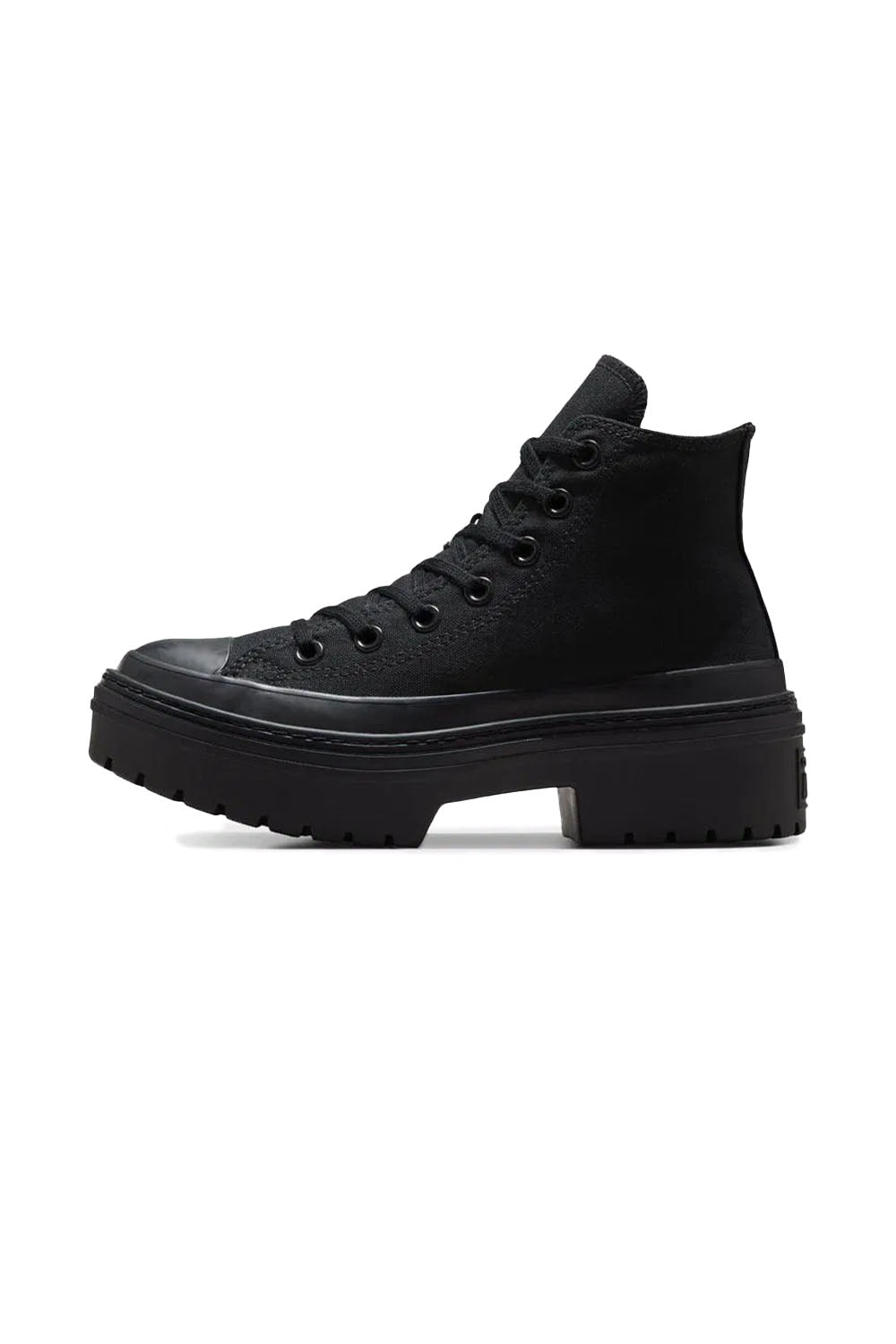 Converse-Chuck Taylor All Star Lugged Heel Kadın Siyah Platform Sneaker-Bot-3-milagron.live