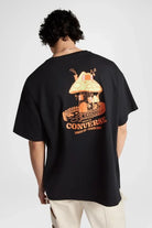 Converse-Mushroom Cottage T-Shirt Black-T-Shirts-2-milagron.live
