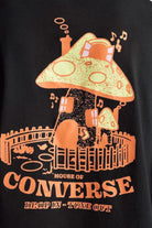 Converse-Mushroom Cottage T-Shirt Black-T-Shirts-4-milagron.live