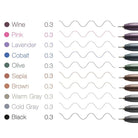 Copic-Copic Multiliner Classic Color 10'lu Kalem Seti-Kalem Seti-3-milagron.live