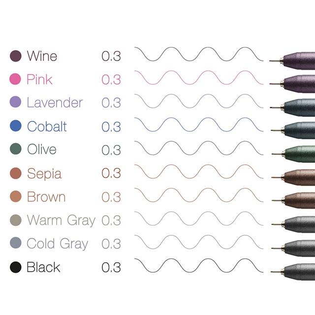 Copic-Copic Multiliner Classic Color 10'lu Kalem Seti-Kalem Seti-3-milagron.live