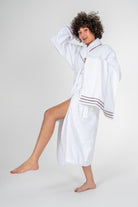 Cotton Box-Classic Bornoz Seti Helya Beyaz Unisex L/Xl-Bornoz Seti-3-milagron.live