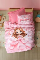 Cotton Box-Cotton Box Junior Tek Kişilik Lastikli çarşaflı Nevresim Takımı Gimbiya Pembe-Tek Kişilik Nevresim Takımı-1-milagron.live