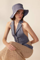 Crescent Line-Mood Bucket Şapka-Bucket Hat-6-milagron.live