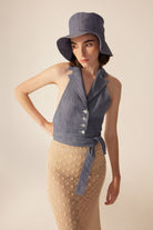 Crescent Line-Mood Bucket Şapka-Bucket Hat-7-milagron.live