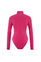 Crescent Line-Shadow Bodysuit Pembe-Bodysuit-3-milagron.live