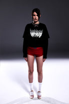 Death Is Easy-Logo Long Sleeve T Shirt-T-Shirts-1-milagron.live