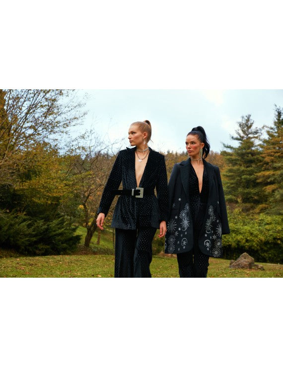 Declara-Black Starry Jacket-Ceket-4-milagron.live