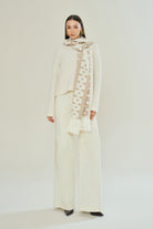 Declara-Desert Bloom Knit Scarf-Pareo & Bandana-1-milagron.live
