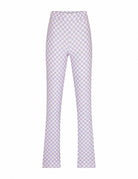 Declara-Sparkle Checkered Pant-1-milagron.live