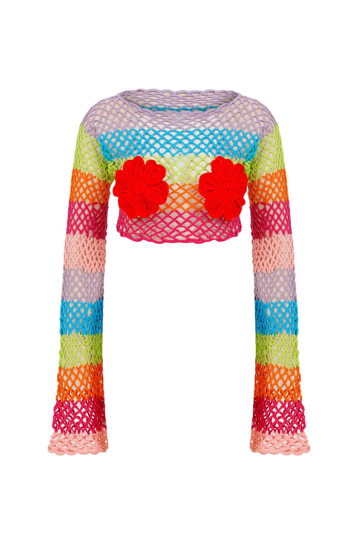 Declara-Viola Floral Top-5-milagron.live