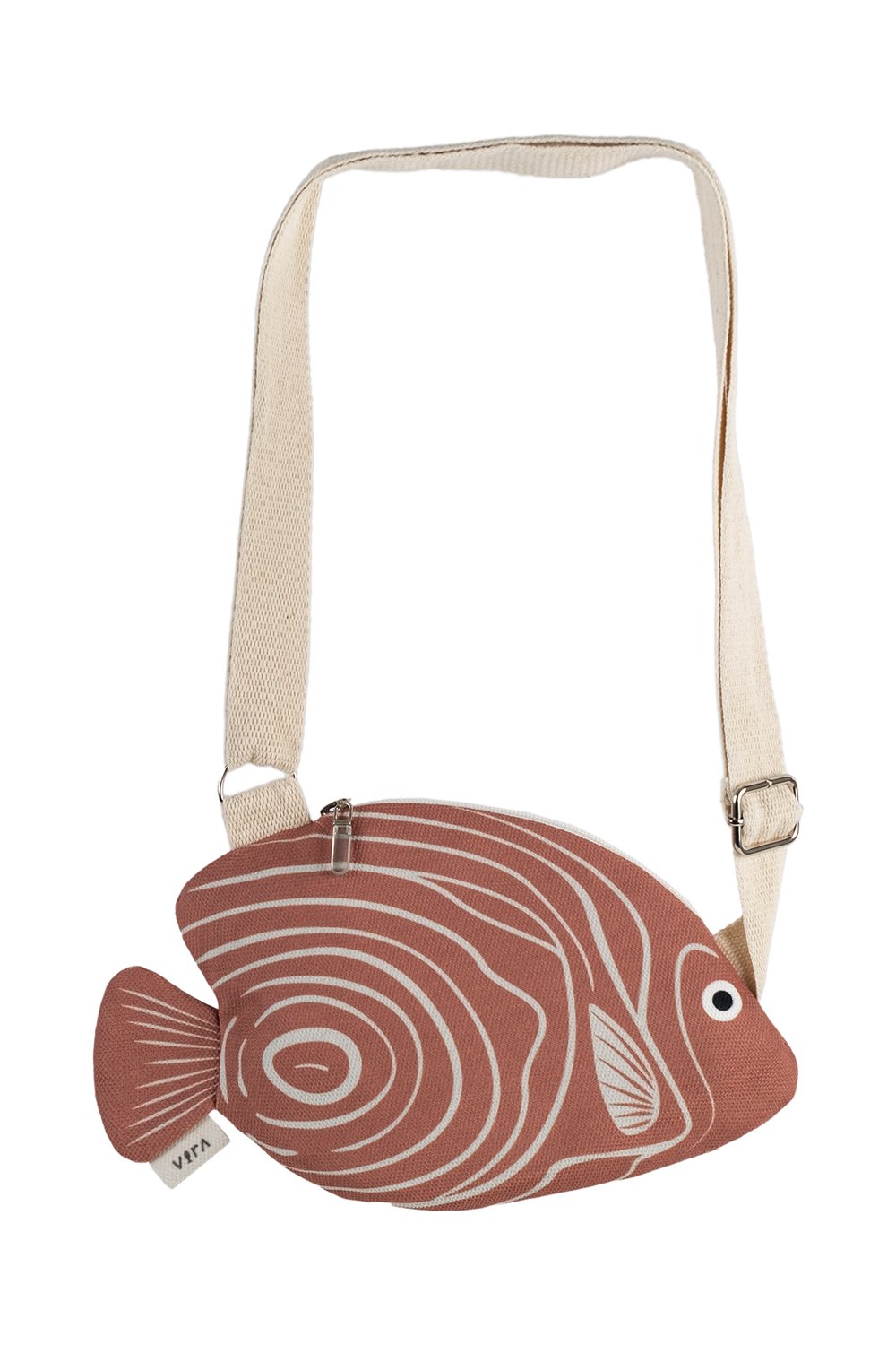 Design Vira-Coral Emperor Angelfish-Bel Çantası-3-milagron.live