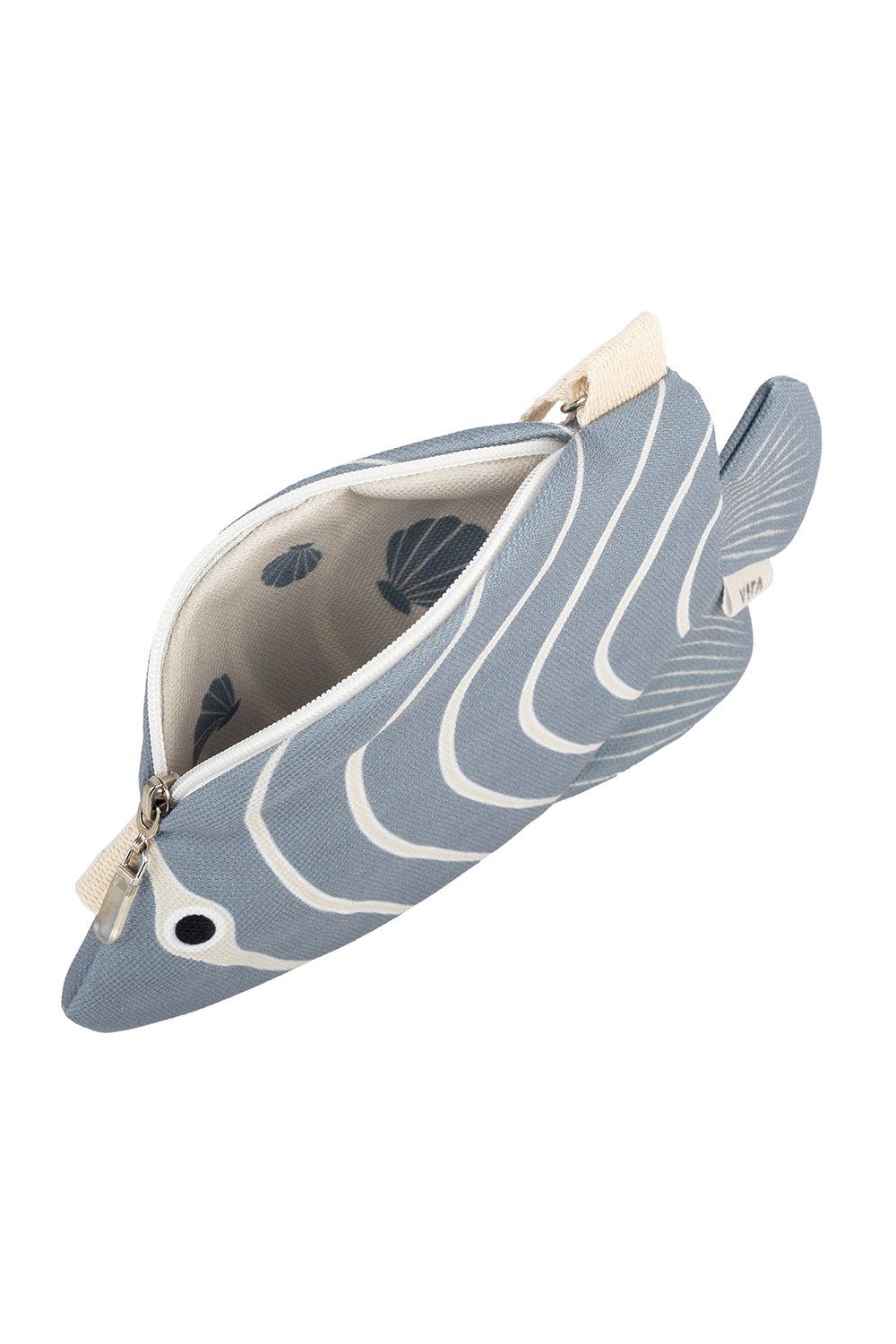 Design Vira-Gray Regal Angelfish-Bel Çantası-2-milagron.live