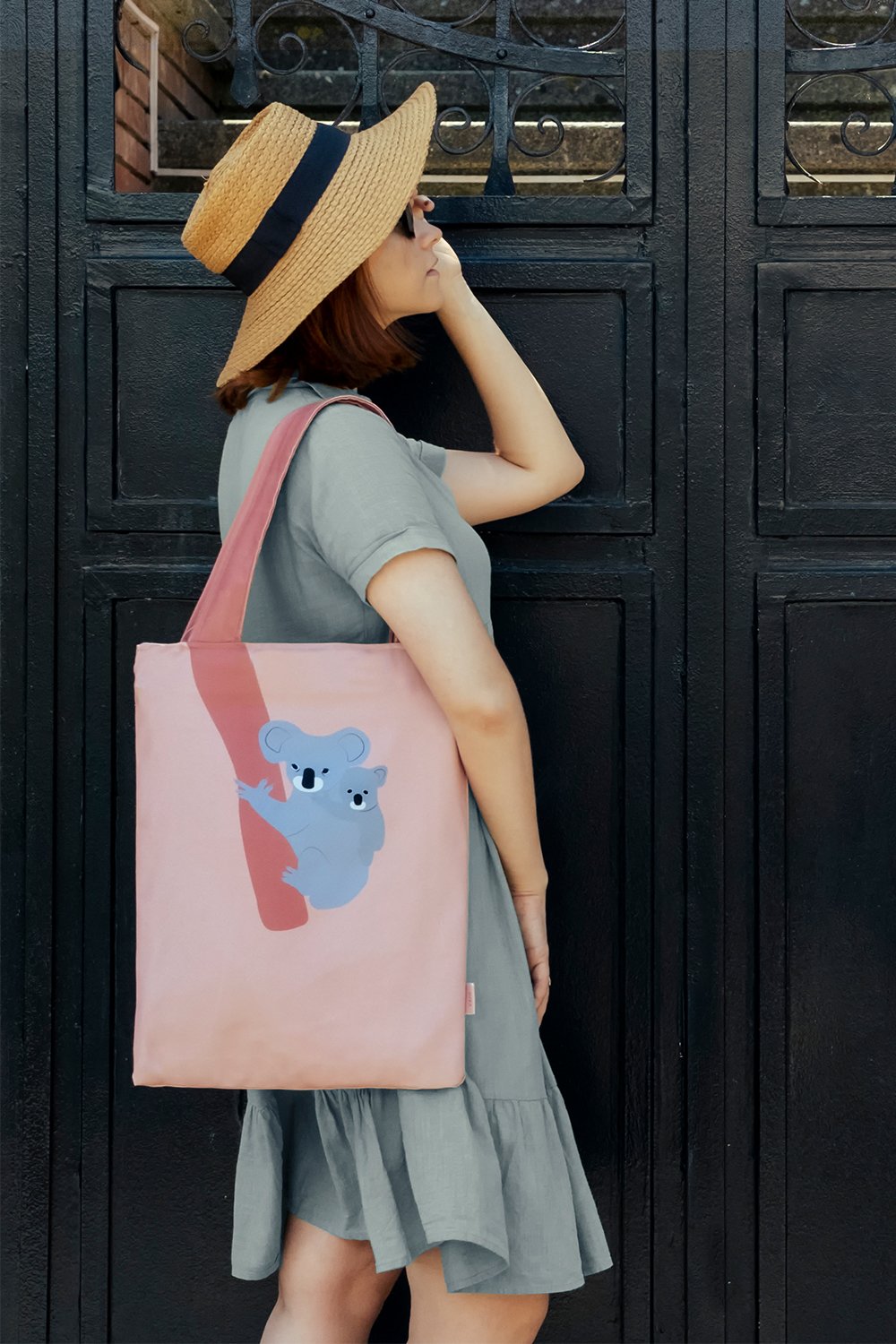 Design Vira-Koala Tote Bag-Omuz Çantası-1-milagron.live