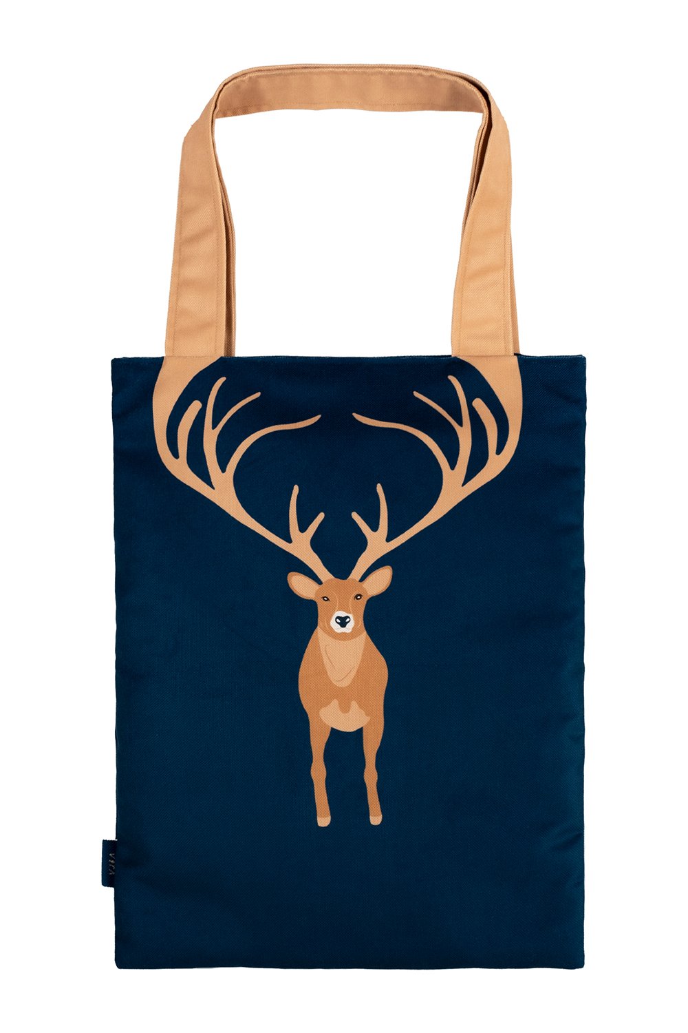 Design Vira-Reindeer Tote Bag-Omuz Çantası-2-milagron.live