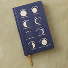 Designwork Ink-Design Works Ink Kumaş Kaplı Moon Phases Defter-Defter-1-milagron.live