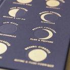 Designwork Ink-Design Works Ink Kumaş Kaplı Moon Phases Defter-Defter-2-milagron.live