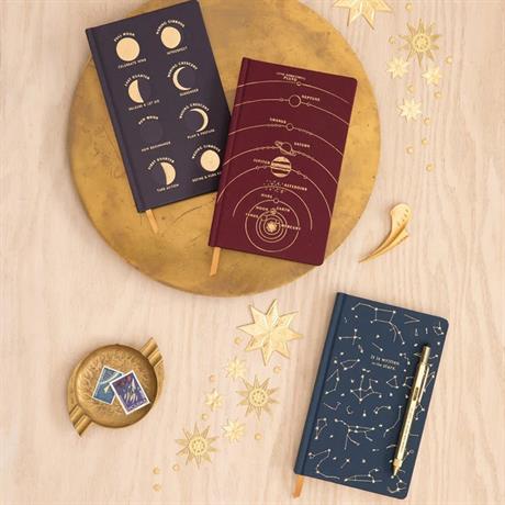 Designwork Ink-Design Works Ink Kumaş Kaplı Solar System Defter-Çizgili-6-milagron.live