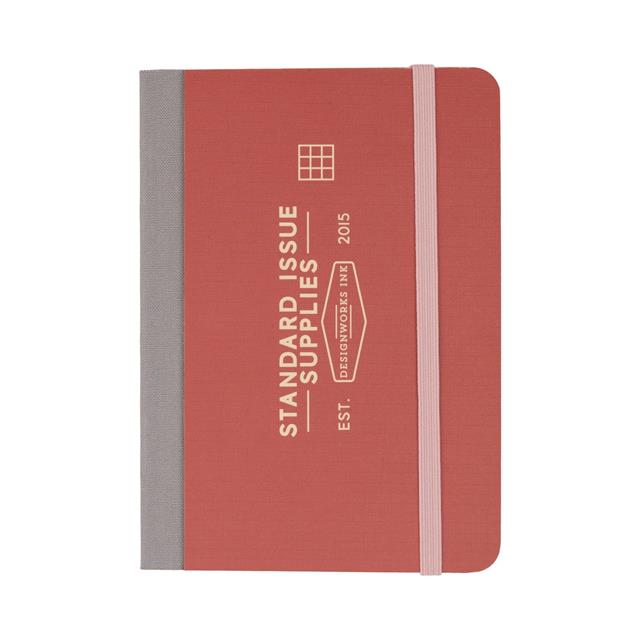 Designwork Ink-Design Works Ink Standart Issue Cep Defter Rosewood Blush-Defter-1-milagron.live