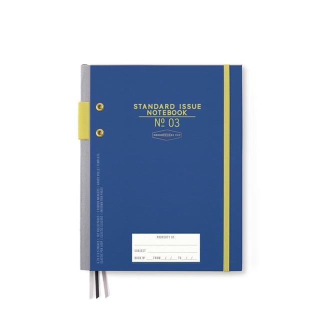 Designwork Ink-Standart Issue Defter Cobalt & Citron-Defter-1-milagron.live