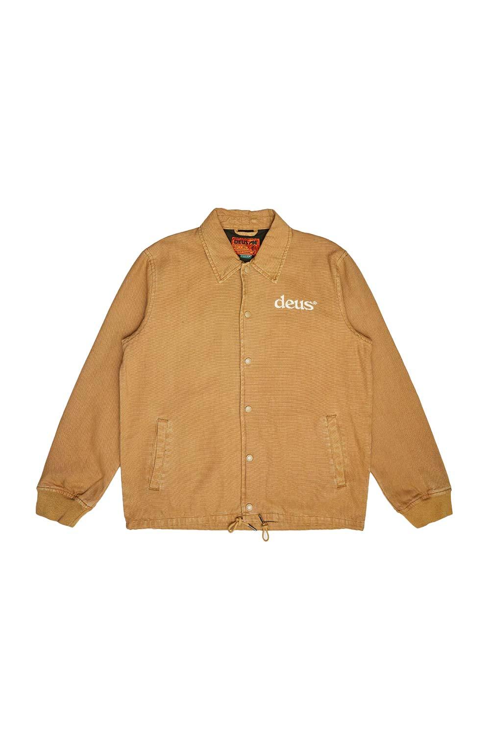 Deus-Records Canvas Coach Jacket Dijon-Ceket-1-milagron.live