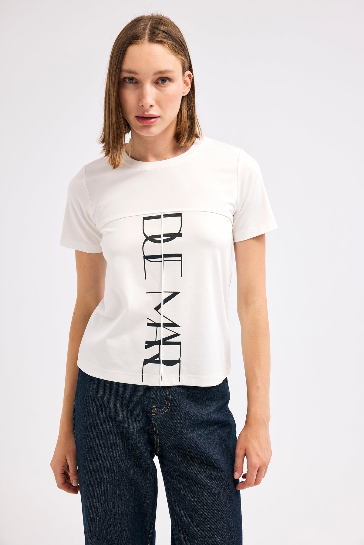 Diagonal-Due Mare Tişört-T-SHIRT-2-milagron.live