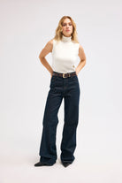 Diagonal-Denim Pantolon-Pantolon-9-milagron.live